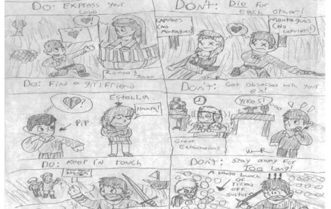 475x300 Comic Strip Indian Ink - Comic Strip Sketch