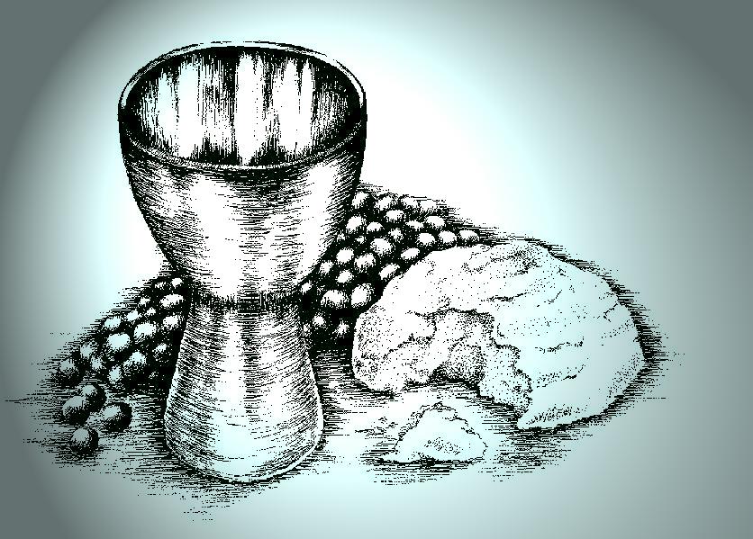 836x599 Holy Communion A Walk In The Word - Communion Sketch