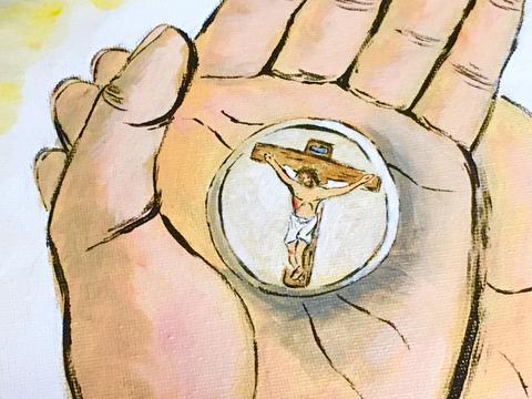 480x360 We Take In Jesus During Holy Communion Life In A Scribble - Communion Sketch