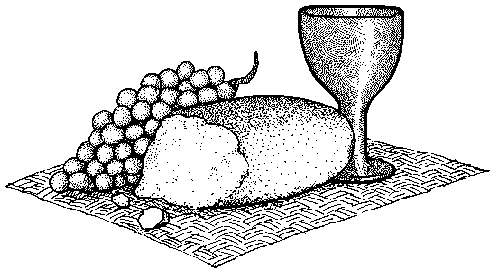 499x272 Collection Of Free Eucharist Clipart Bulletin. Download On Ubisafe - Communion Sketch
