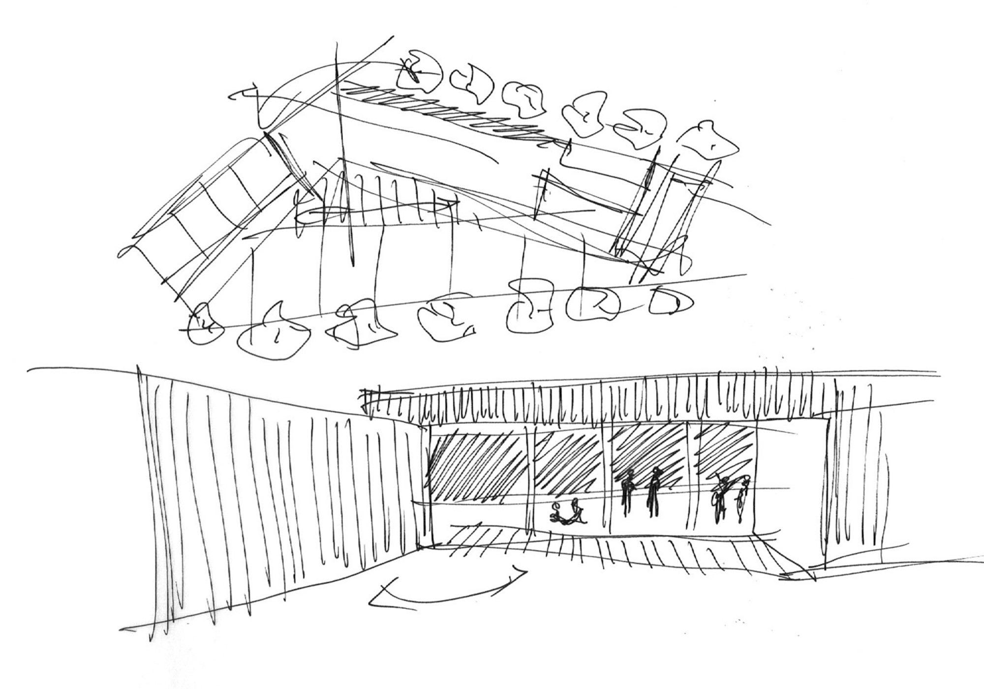 2000x1401 Gallery Of Orandajima House Community Centre Martin Van Der - Community Sketch