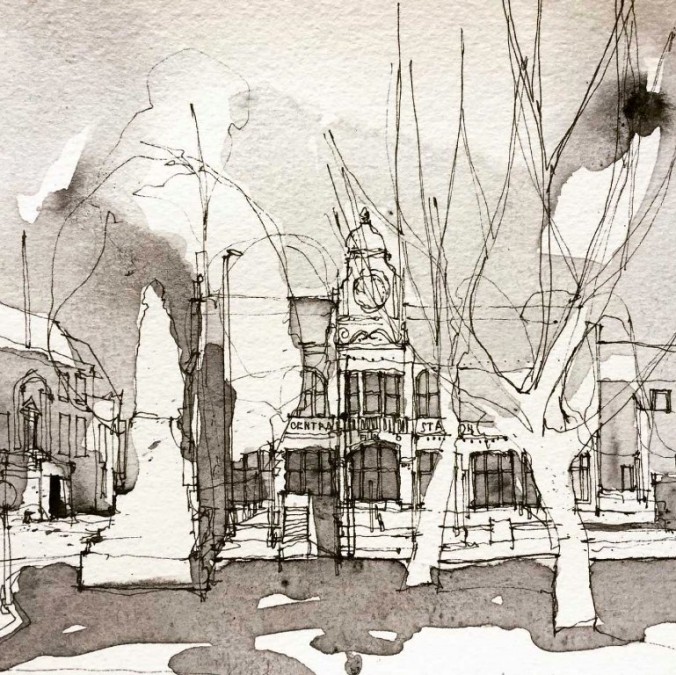 676x675 Introduction To Urban Sketching Salford Community Leisure - Community Sketch