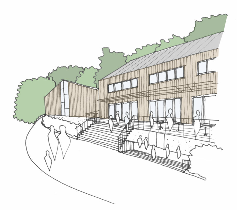 800x708 New Community Hub Commission - Community Sketch