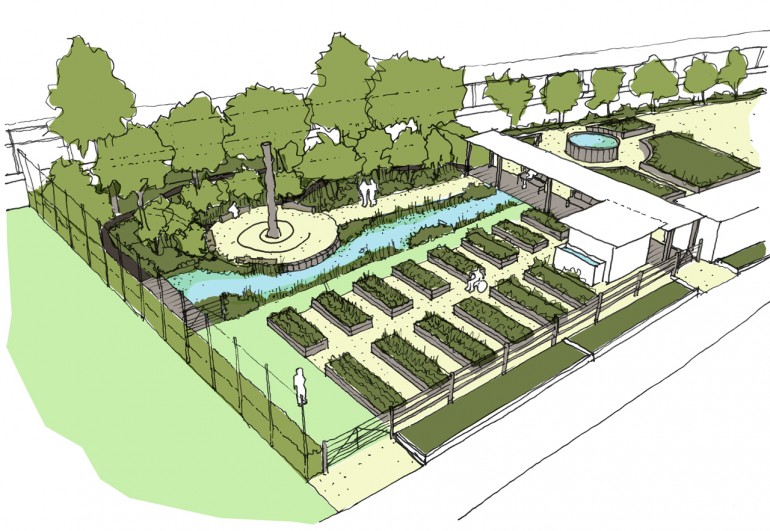 770x531 Street Forage Spiralfields Community Garden - Community Sketch