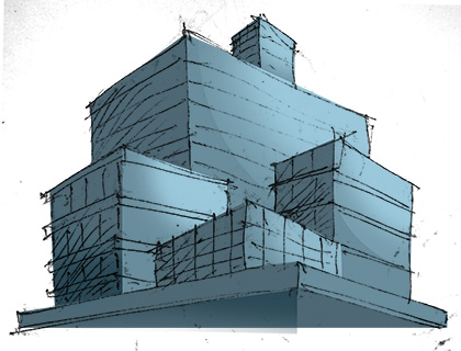 420x320 Logo Concept Sketch - Company Sketch