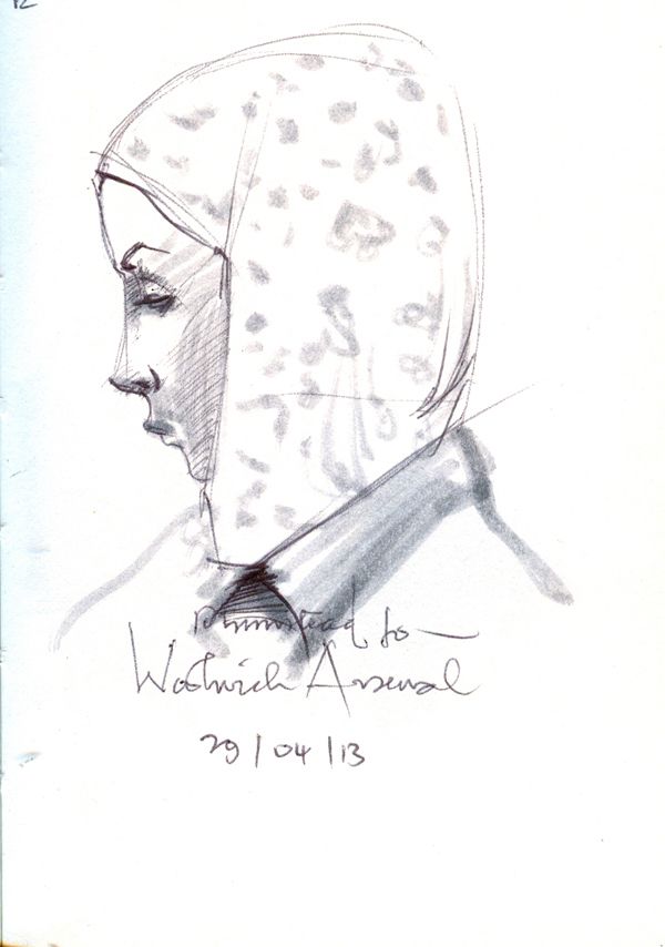 600x854 Learn To Leave A Little Bit Of The Sketch Unresolved, Let It - Complete A Sketch