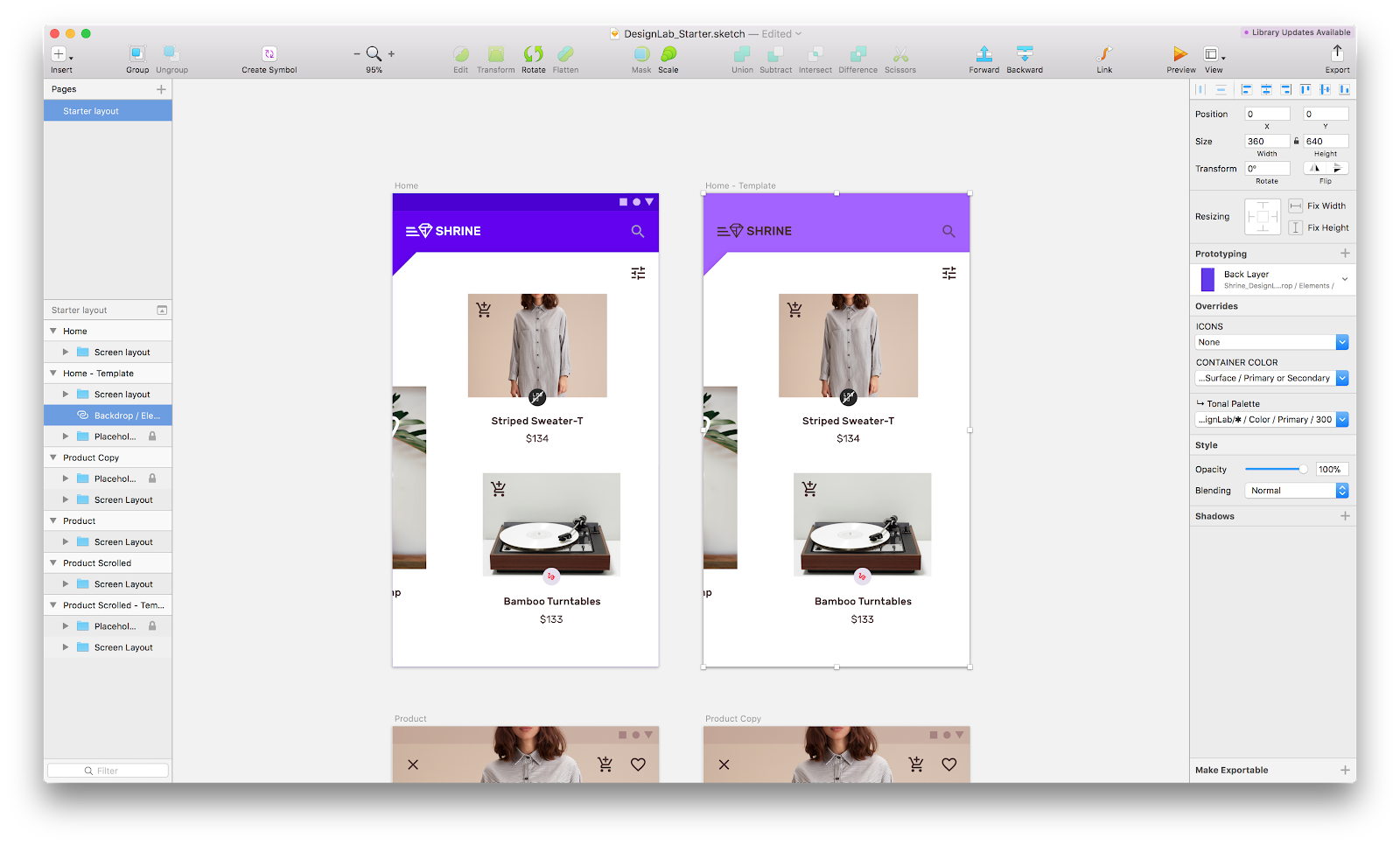 1600x966 Design Lab Building Your Design System With Material Components - Component Sketch