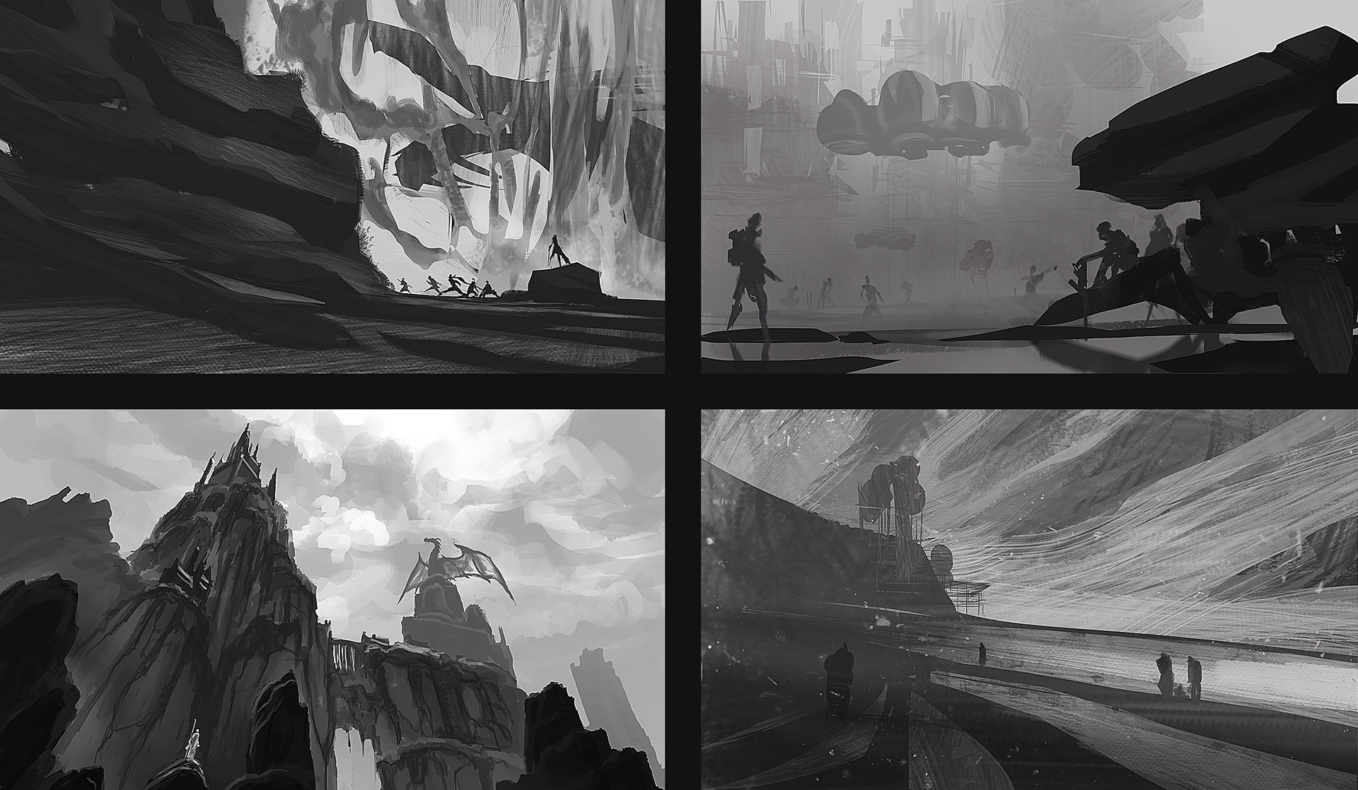 1920x1118 Chirag Tripathy - Composition Sketches