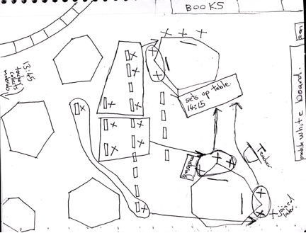 432x329 The Classroom As Dialogic Space Questioning How Space Effects - Computer Lab Sketch