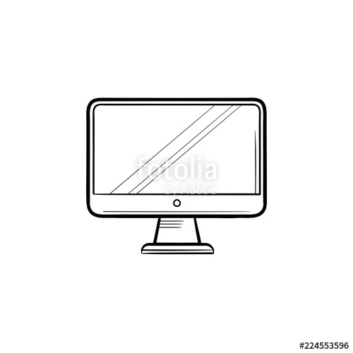Computer Monitor Sketch at Explore collection of