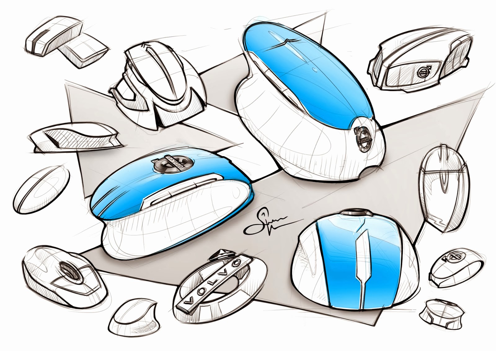 1600x1131 Computer Mouse Sketch - Computer Mouse Sketch