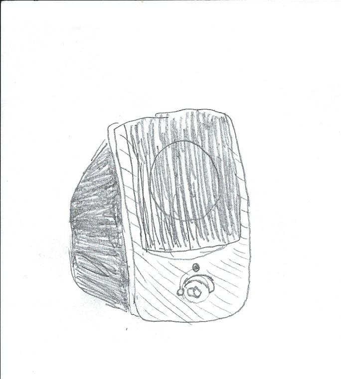 684x761 Computer Speaker Pencil Sketch By Thesuperartworks - Computer Pencil Sketch