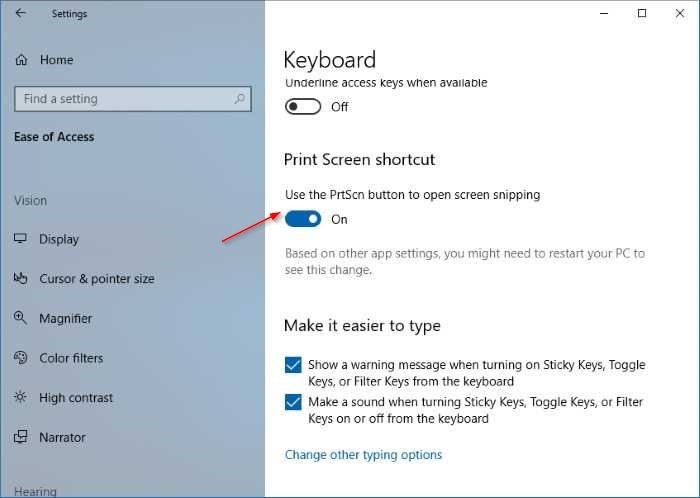 700x498 How To Use Print Screen Key To Open Snip Amp Sketch In Windows 10 - Computer Screen Sketch