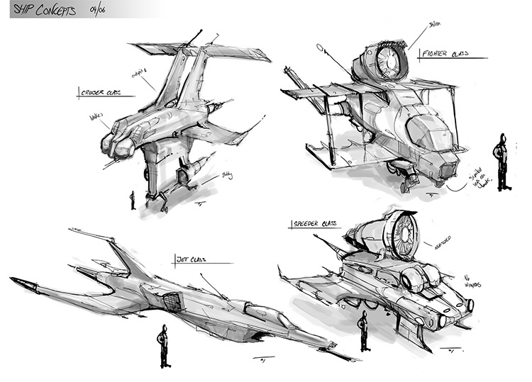 750x539 Introduction To Thumbnailing And Quick Sketching - Concept Art Sketches