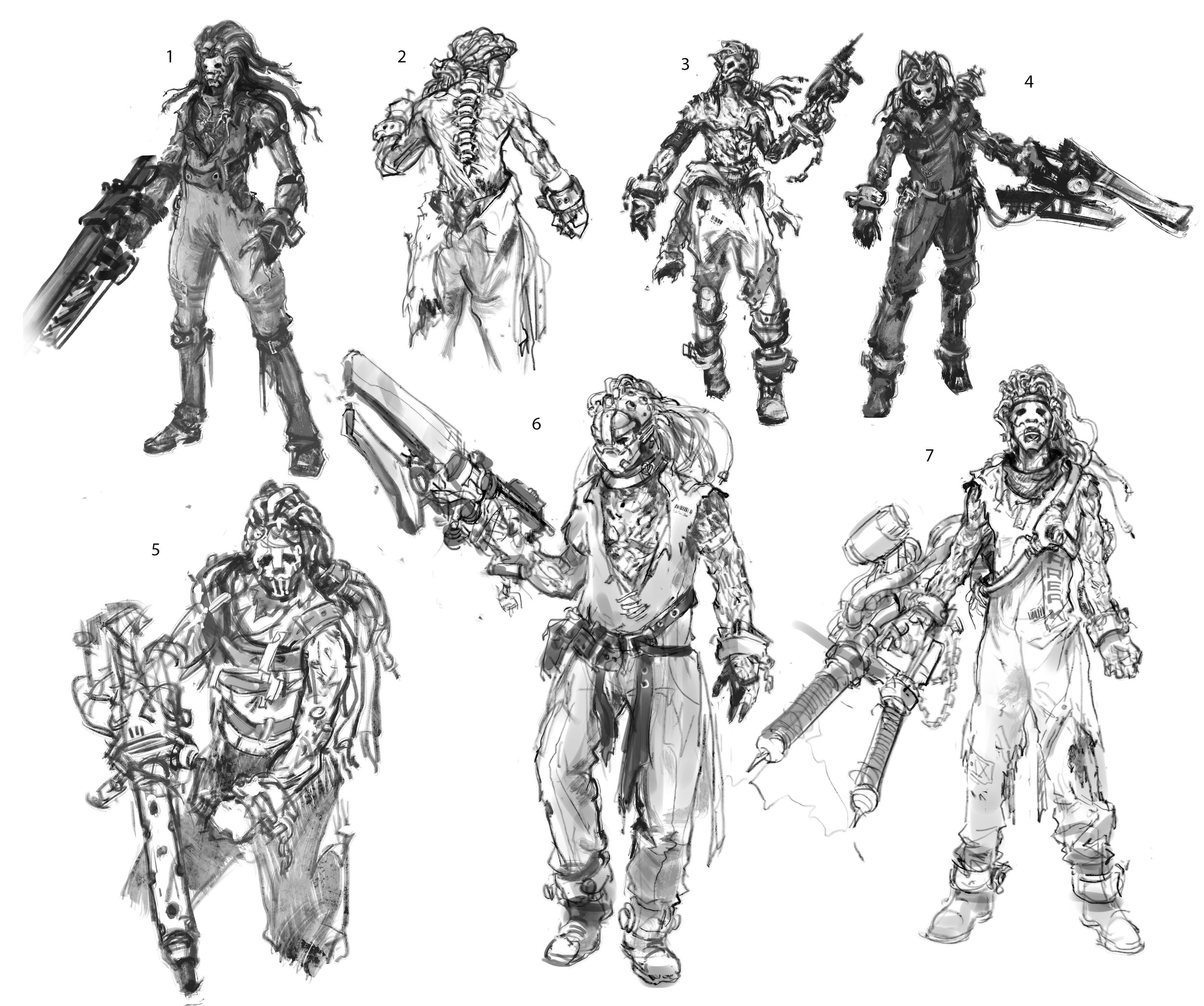 Concept Art Sketches at Explore collection of
