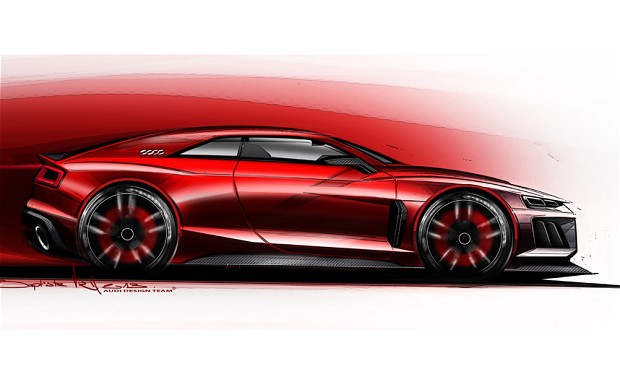 620x387 Audi Quattro Concept Car For Frankfurt - Concept Car Sketches