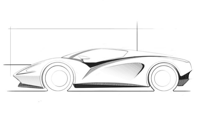 638x400 Concept Car Sketches And 3d Model - Concept Car Sketches