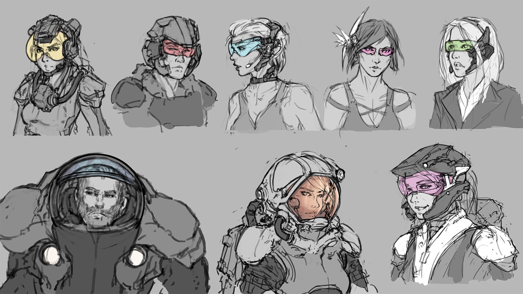 1778x1000 Artstation - Concept Sketches