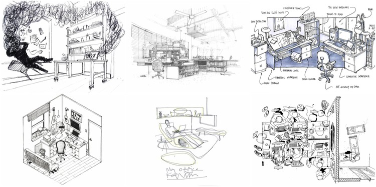750x374 Sketches Tag Archdaily - Concepts In Architecture With Sketches