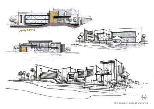 500x353 Architecture Sketch Blog - Concepts In Architecture With Sketches
