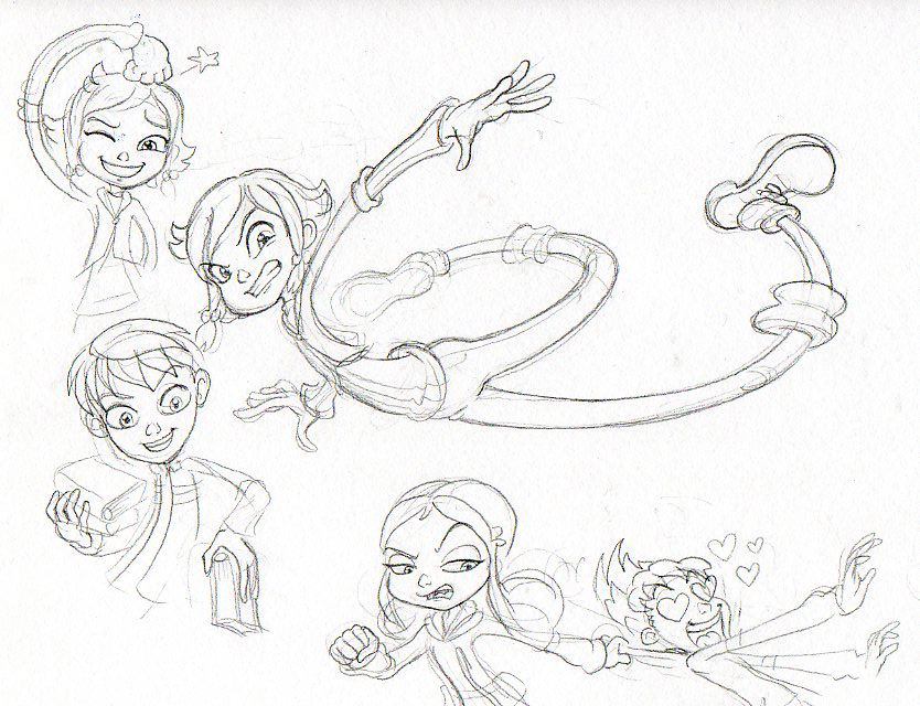 834x640 Sketch Monster Busters By Count Conch - Conch Sketch