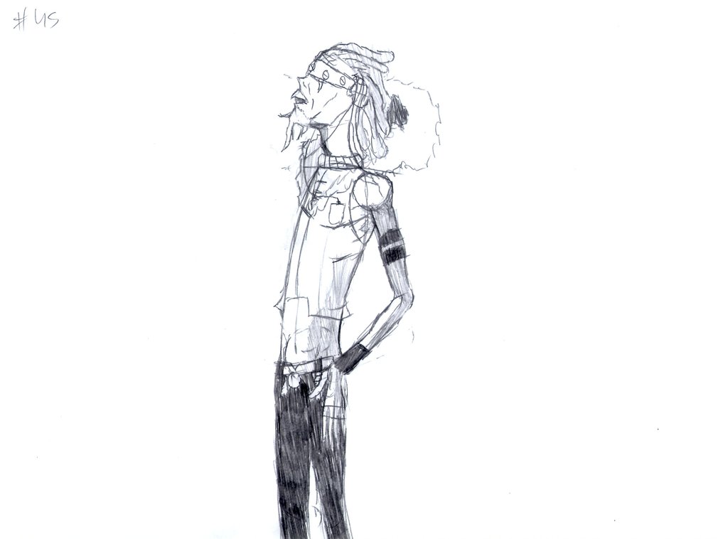 1024x758 Sketch A Day - Condor Sketch