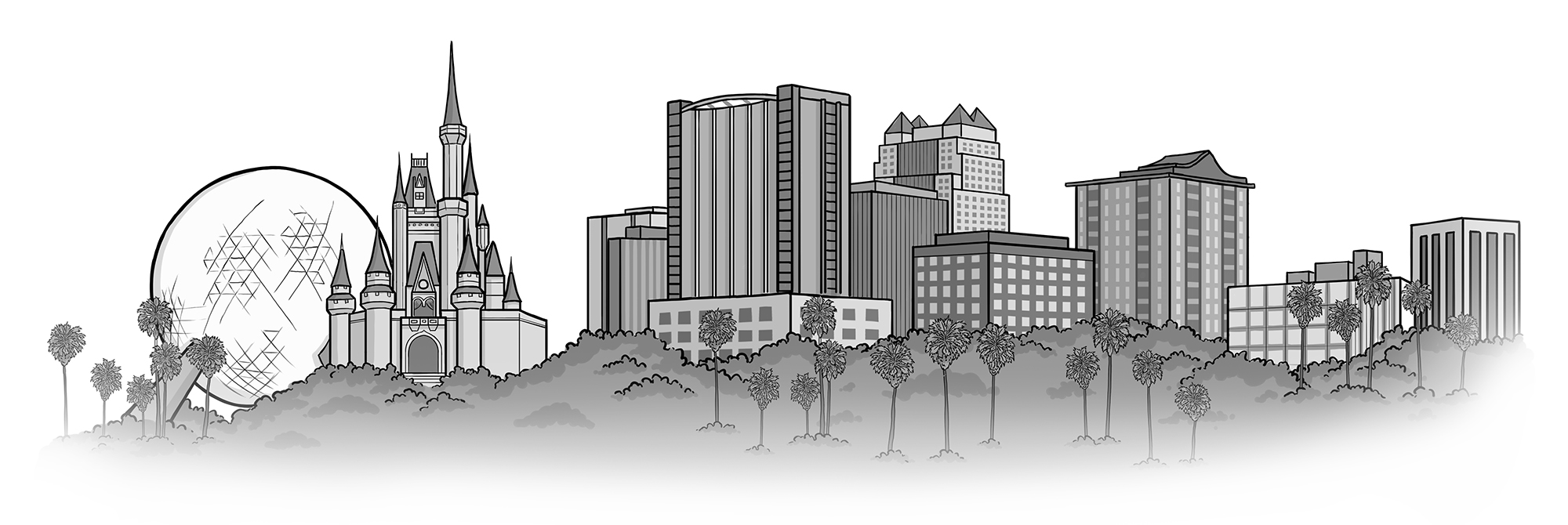 2000x670 Orlando Based Graphic Recording For Live Events, The Sketch Effect - Conference Sketch