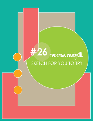 306x397 New Sketch + Announcements Card Sketches Sketches - Confetti Sketch