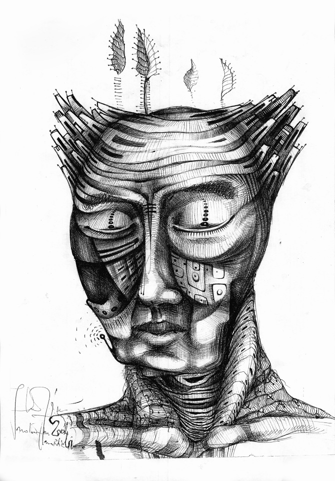 670x961 Confucius - Confucius Sketch