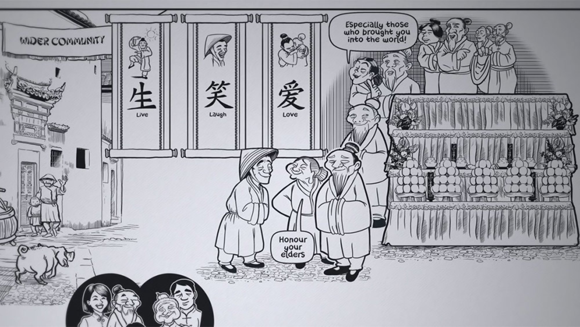 2000x1126 Why Confucius Believed That Honouring Your Ancestors Is Central To - Confucius Sketch