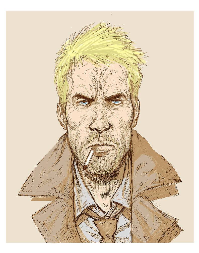 793x1007 Constantine Sketch By Savagezombie - Constantine Sketch