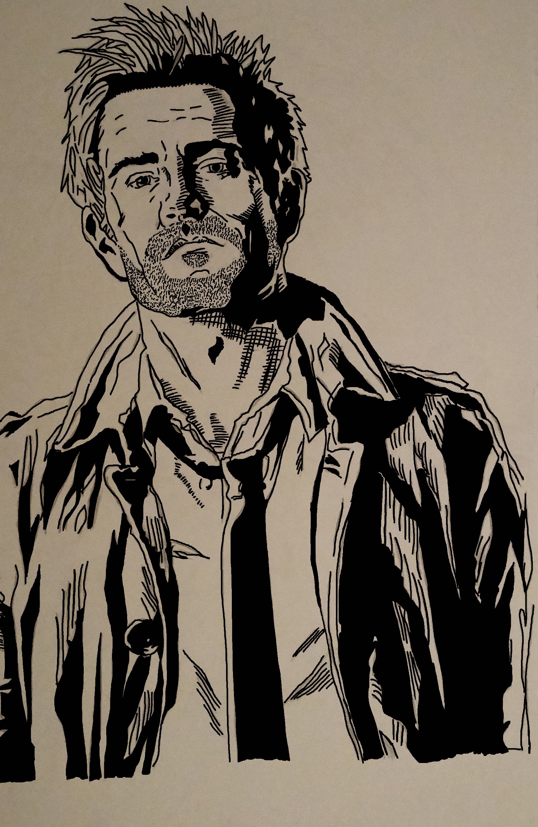 1773x2726 Drawing Constantine - Constantine Sketch