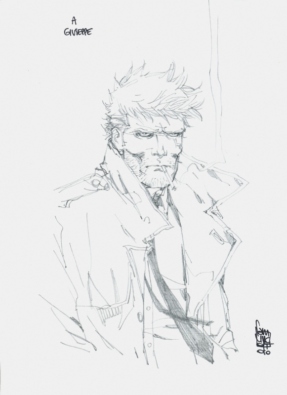581x800 John Constantine Sketch - Constantine Sketch