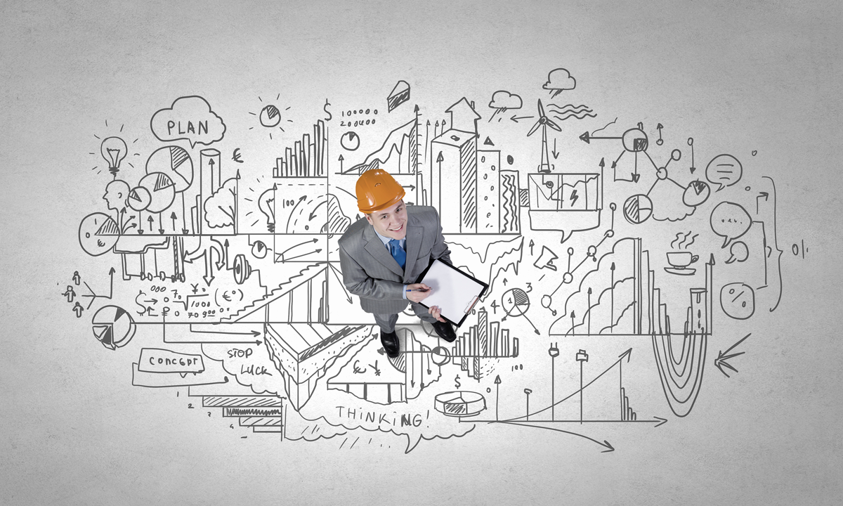 1200x720 Construction Leadership Worker Communication Contract Worker - Construction Site Sketch