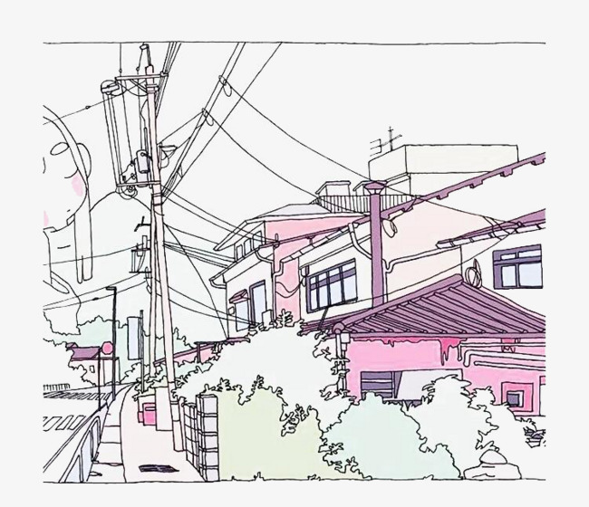 650x560 Construction Sketch, Construction Clipart, Color, Building Houses - Construction Sketch