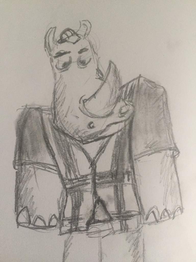 768x1024 Random Sketch Daily Rhino Construction Worker Art Amino - Construction Worker Sketch