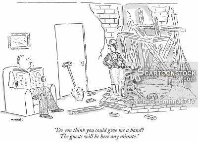 400x288 Construction Worker Cartoons And Comics - Construction Worker Sketch