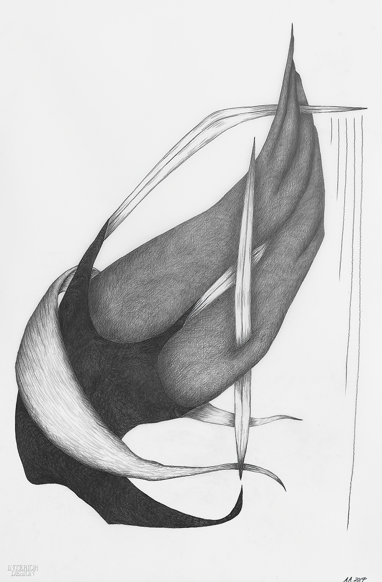 770x1174 Afruz Amighi Showcases Steelwork And Sketches - Contemporary Sketches