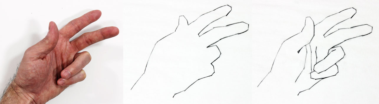 1286x354 Contour Line Drawing - Contour Line Sketch