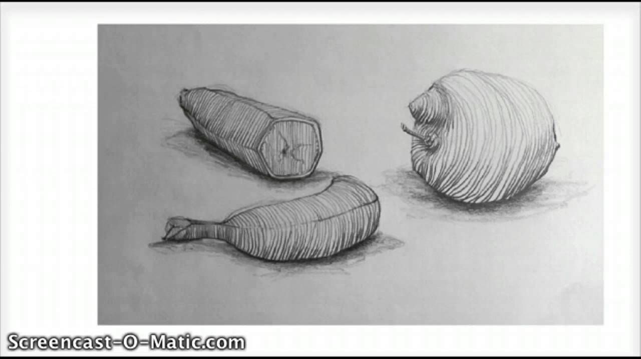 1280x718 Cross Contour - Contour Line Sketch