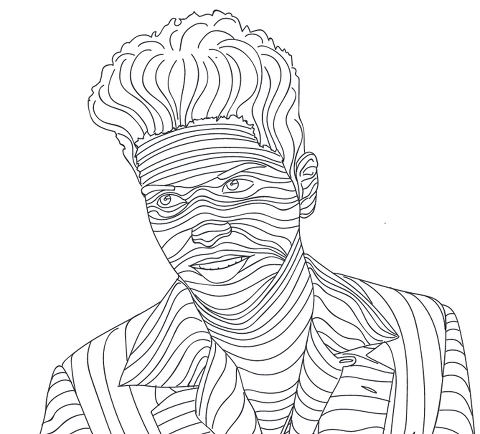 480x434 Design Of The Week Contour Line Drawings Mrs. Cox Class - Contour Line Sketch