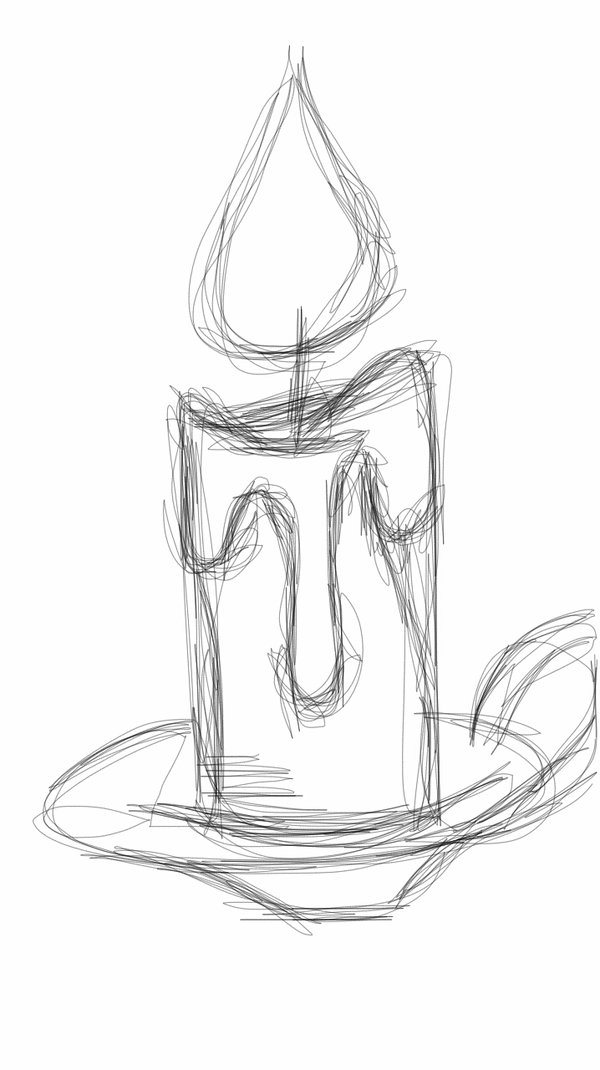 600x1070 Contour Drawing, Pencil, Sketch, Colorful, Realistic Art Images - Contour Sketch