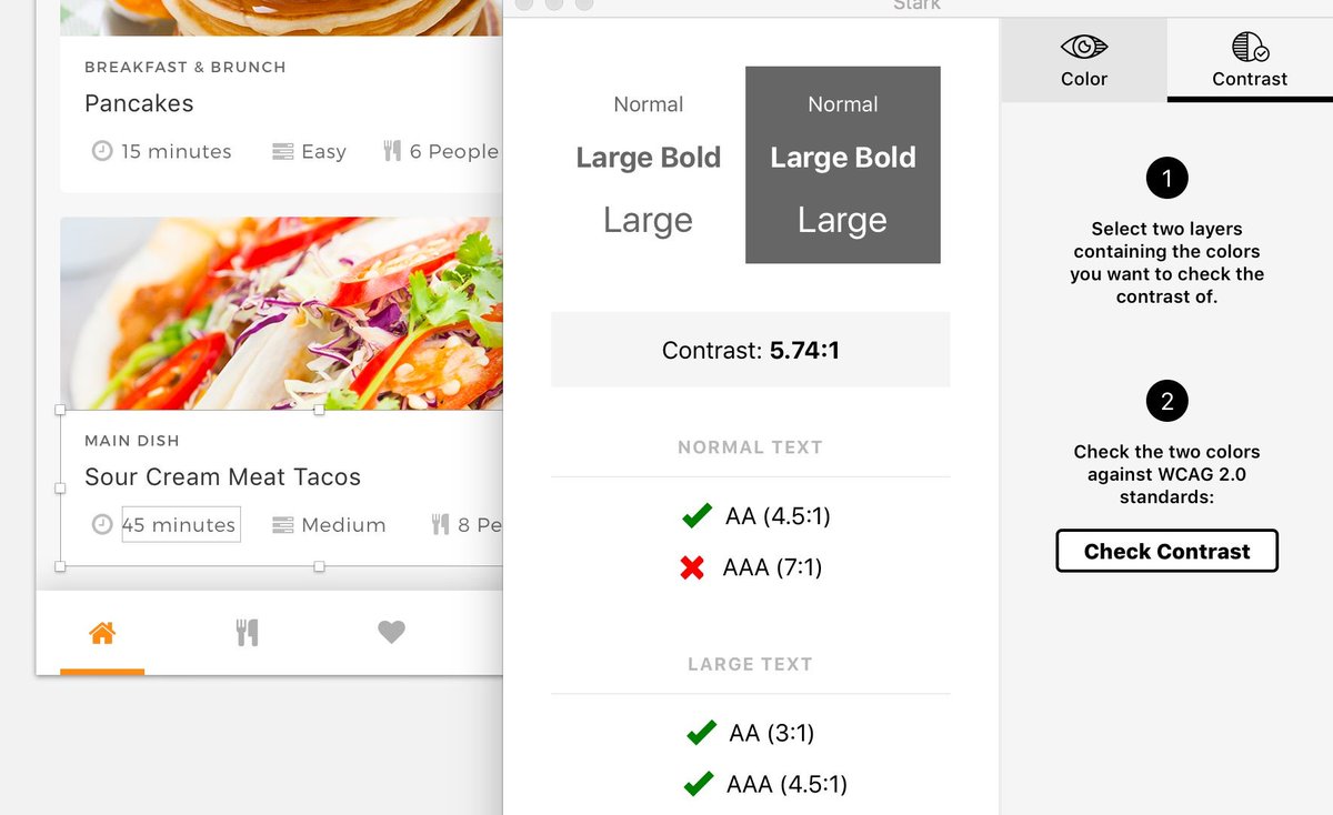 1200x734 Sketch On Twitter The Color Blind Simulator And Contrast Checker - Contrast Sketch