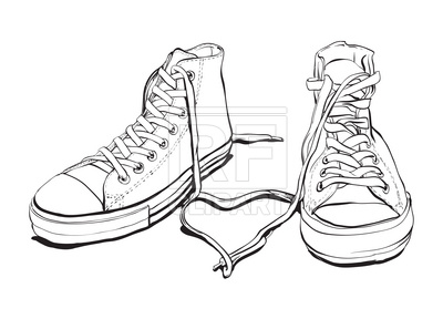 Converse Drawing Shoe Vector Images (over 100)