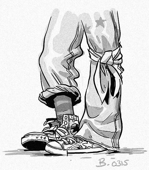 500x571 Bannister On Twitter Punky Brewster Sketch Study, 2015 - Converse Sketch