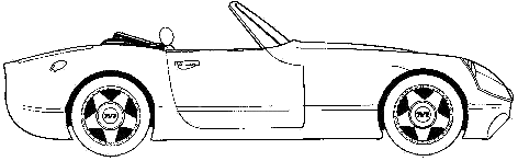 472x147 Car Tvr Tuscan Convertible The Photo Thumbnail Image Of Figure - Convertible Sketch
