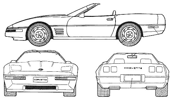 558x320 Car Chevrolet Corvette Convertible The Photo Thumbnail Image Of - Convertible Sketch
