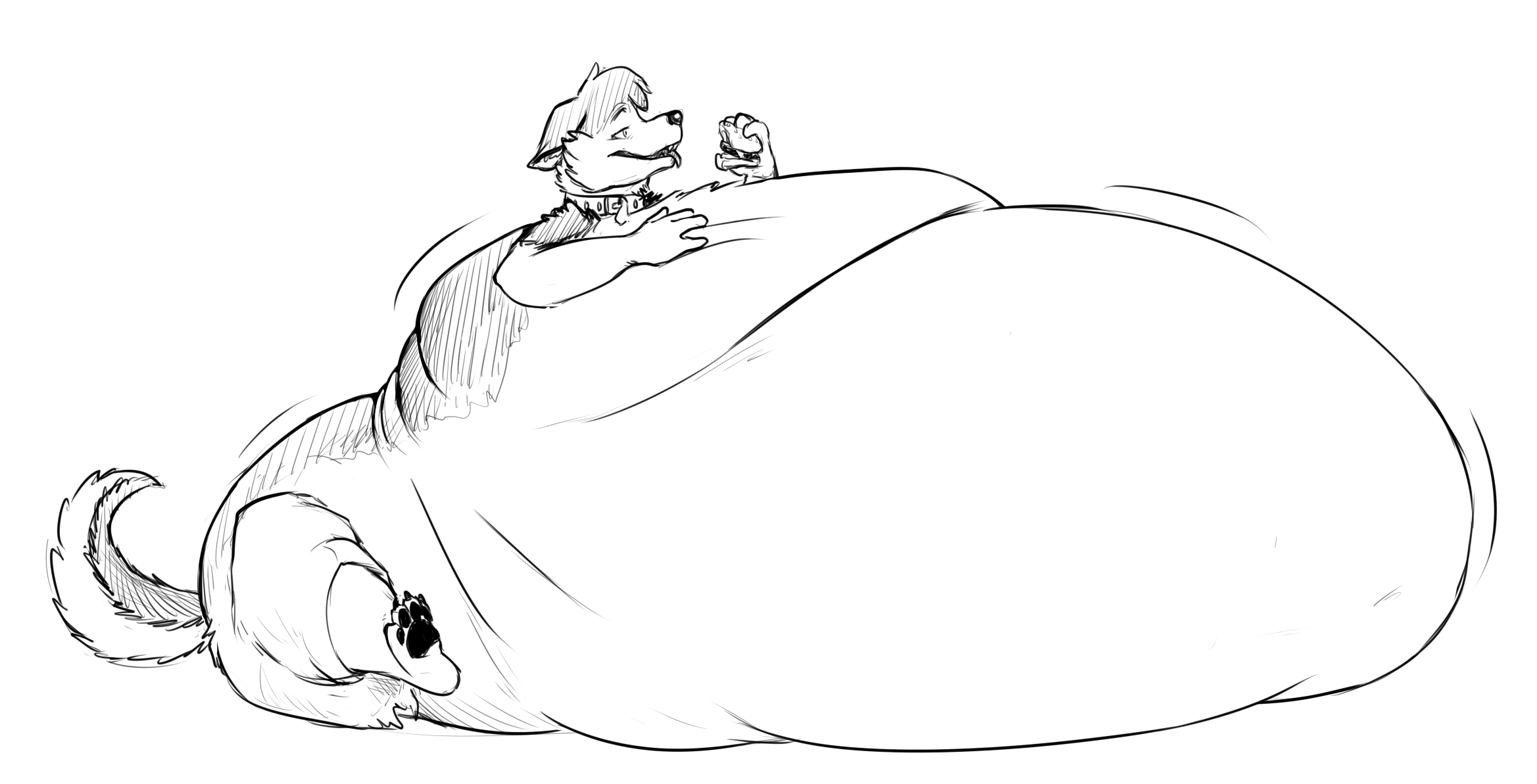 2337x1193 Cookie Jar By Saphiros - Cookie Jar Sketch