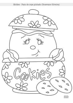 236x334 Vectors Of Cookie Jar Sketch - Cookie Jar Sketch
