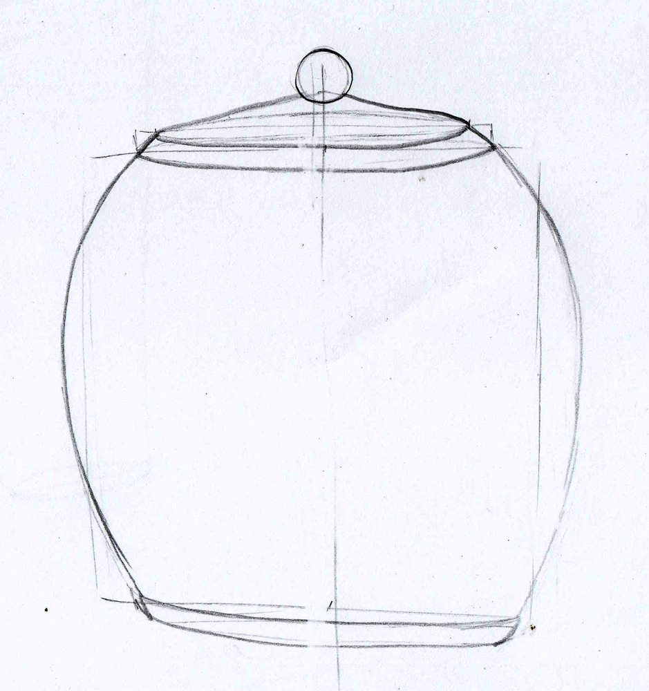 939x1000 Weekly Doodles And Tuts Drawspace Lesson E05 - Cookie Jar Sketch